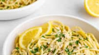 Creamy Vegan Lemon Pasta Creamy Vegan Lemon Pasta