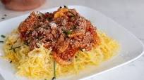 Spaghetti Squash with Low Carb Meat Sauce Spaghetti Squash with Low Carb Meat Sauce
