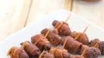 Crock Pot Bacon Wrapped Cocktail Weenies Crock Pot Bacon Wrapped Cocktail Weenies