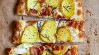 Potato Bacon Pizza Potato Bacon Pizza