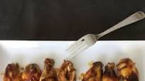 Alitas de pollo en salsa barbacoa en olla lenta Alitas de pollo en salsa barbacoa en olla lenta