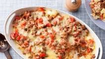 Beef and Cheddar Casserole Beef and Cheddar Casserole