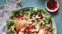 Mediterranean Farro Salad with Pomegranate and Pistachios Mediterranean Farro Salad with Pomegranate and Pistachios
