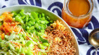 Asian Ramen Noodle Salad (Chinese Coleslaw) Asian Ramen Noodle Salad (Chinese Coleslaw)