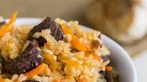 Beef Plov (Beef Rice Pilaf) Recipe Beef Plov (Beef Rice Pilaf) Recipe