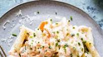 Pasta with Smoked Salmon Pasta with Smoked Salmon