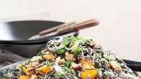 Black Bean Spaghetti with Roasted Butternut Squash Black Bean Spaghetti with Roasted Butternut Squash