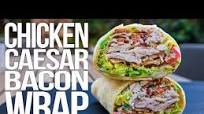 Chicken Caesar Salad Wrap SAM THE COOKING GUY 4K Chicken Caesar Salad Wrap SAM THE COOKING GUY 4K