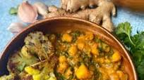 CHANA SAAG ALOO CURRY CHANA SAAG ALOO CURRY