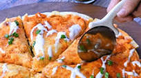 Buffalo Chicken Pizza with Cream Cheese Buffalo Chicken Pizza with Cream Cheese