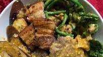 Lechon Kawali on Kare-Kare - Instant Pot + Air Fryer Lechon Kawali on Kare-Kare - Instant Pot + Air Fryer
