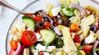 Farfalle Pasta Salad Mediterranean Style Farfalle Pasta Salad Mediterranean Style