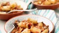 Rigatoni with Vegetable Bolognese Rigatoni with Vegetable Bolognese