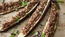 Stuffed Miso Eggplant Recipe Stuffed Miso Eggplant Recipe