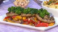 Grilled Italian Sausage with Peppers and Cannellini Beans Grilled Italian Sausage with Peppers and Cannellini Beans