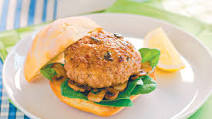 Pork, sage and parmesan burger Pork, sage and parmesan burger