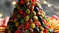 Antipasto Cheese Ball Christmas Tree Antipasto Cheese Ball Christmas Tree