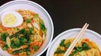 Spicy Rice Ramen Noodles Soup Spicy Rice Ramen Noodles Soup