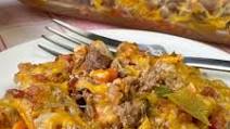 Keto Ground Beef and Bacon Casserole Keto Ground Beef and Bacon Casserole