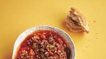 Hamburger soup Hamburger soup