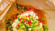 Chinese Steamed Cod Fish with Ginger Scallion Sauce Chinese Steamed Cod Fish with Ginger Scallion Sauce