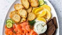 Smoked Salmon Appetizer Platter Smoked Salmon Appetizer Platter