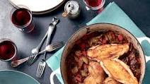 Braised and Roasted Chicken With Vegetables Braised and Roasted Chicken With Vegetables