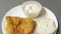 Fried Cod for Fish and Chips With Tartar Sauce Fried Cod for Fish and Chips With Tartar Sauce