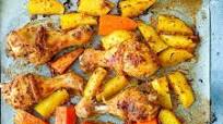 One Pan Roasted Chicken and Potatoes Recipe One Pan Roasted Chicken and Potatoes Recipe