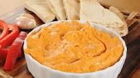 Low-Fat Roasted Red Pepper Hummus Low-Fat Roasted Red Pepper Hummus