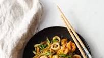 Quick Ginger Garlic Seafood Stir-Fry Quick Ginger Garlic Seafood Stir-Fry