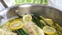 Creamy Lemon-Pesto Cod Creamy Lemon-Pesto Cod