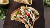 Chicken Tostada Salad Bowls Recipe Chicken Tostada Salad Bowls Recipe