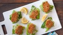 Crispy Baked Oyster Caesar Salad Bites Crispy Baked Oyster Caesar Salad Bites