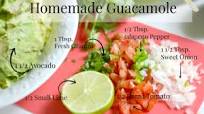 Easy Homemade Guacamole Easy Homemade Guacamole