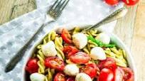 High Protein Caprese Pasta Salad High Protein Caprese Pasta Salad