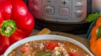 Easy Instant Pot Stuffed Pepper Soup Easy Instant Pot Stuffed Pepper Soup