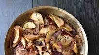 Pork Chop Skillet with Pears and Red Onions Pork Chop Skillet with Pears and Red Onions