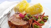 Saucy Barbecued Pork Chop Skillet Saucy Barbecued Pork Chop Skillet