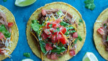 10 Minute Beef Tostadas 10 Minute Beef Tostadas