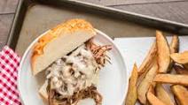 Slow Cooker Shredded Beef Philly Cheese Steaks Slow Cooker Shredded Beef Philly Cheese Steaks