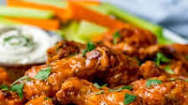 Crispy Baked Buffalo Wings Crispy Baked Buffalo Wings