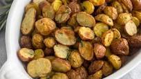 Airfryer Crispy Garlic Rosemary Potatoes Airfryer Crispy Garlic Rosemary Potatoes