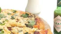 Double cheese crispy base pizza Double cheese crispy base pizza