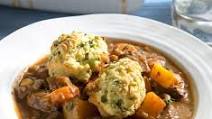 Lighter beef stew & dumplings Lighter beef stew & dumplings
