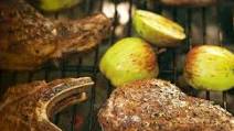 Coffee rubbed pork chops Coffee rubbed pork chops