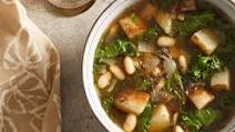 Vegan Minestrone Soup with Potatoes and Kale Vegan Minestrone Soup with Potatoes and Kale