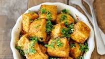 Oven-Roasted Tofu with Spanish Paprika and Parsley Oven-Roasted Tofu with Spanish Paprika and Parsley
