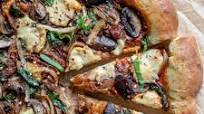 Vegan Stuffed Crust Pizza With Homemade Mozzarella and Herb Crust Vegan Stuffed Crust Pizza With Homemade Mozzarella and Herb Crust