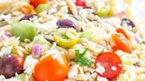 Greek Orzo Salad Greek Orzo Salad